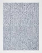 Image 1 of 9: Exquisite Rugs Veneta Hand-Tufted Blue Rug, 10' x 14'