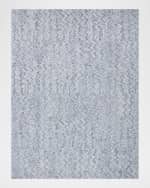 Image 1 of 8: Exquisite Rugs Veneta Hand-Tufted Blue Rug, 9' x 12'