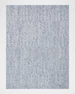 Image 1 of 8: Exquisite Rugs Veneta Hand-Tufted Blue Rug, 6' x 9'