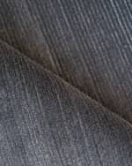 Image 4 of 8: Exquisite Rugs Pavia Hand-Loomed Gray Rug, 10' x 14'