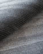 Image 7 of 8: Exquisite Rugs Pavia Hand-Loomed Gray Rug, 10' x 14'