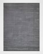 Image 1 of 8: Exquisite Rugs Pavia Hand-Loomed Gray Rug, 10' x 14'