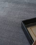 Image 5 of 8: Exquisite Rugs Pavia Hand-Loomed Gray Rug, 10' x 14'