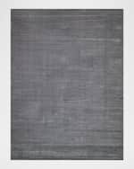 Image 1 of 8: Exquisite Rugs Pavia Hand-Loomed Gray Rug, 9' x 12'
