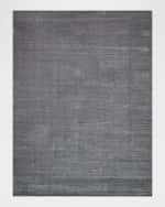 Image 1 of 8: Exquisite Rugs Pavia Hand-Loomed Gray Rug, 6' x 9'