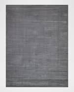 Image 1 of 8: Exquisite Rugs Pavia Hand-Loomed Gray Rug, 4' x 6'