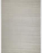 Image 1 of 9: Exquisite Rugs Pavia Hand-Loomed Silver Rug, 12' x 15'
