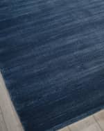 Image 2 of 8: Exquisite Rugs Pavia Hand-Loomed Navy Rug, 6' x 9'