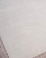 Image 2 of 6: Exquisite Rugs Pavia Hand-Loomed White Rug, 8' x 10'