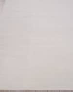 Image 3 of 6: Exquisite Rugs Pavia Hand-Loomed White Rug, 8' x 10'