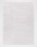 Image 1 of 6: Exquisite Rugs Pavia Hand-Loomed White Rug, 6' x 9'