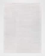 Image 1 of 6: Exquisite Rugs Pavia Hand-Loomed White Rug, 4' x 6'