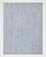 Image 9 of 9: Exquisite Rugs Veneta Hand-Tufted Blue Rug, 10' x 14'