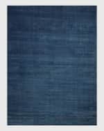 Image 9 of 9: Exquisite Rugs Pavia Hand-Loomed Navy Rug, 12' x 15'