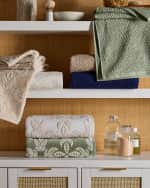 Image 2 of 3: John Robshaw Maze Textured Washcloth
