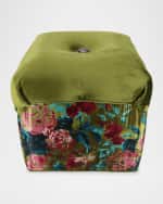 Image 2 of 4: Haute House Spring Jewel Ottoman