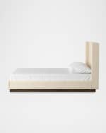 Image 3 of 6: Four Hands Montgomery Queen Bed