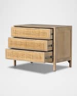 Image 3 of 7: Four Hands Sydney Large Nightstand