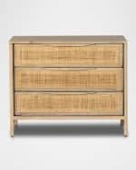 Image 1 of 7: Four Hands Sydney Large Nightstand