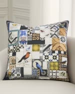 Image 1 of 2: Christian Lacroix Lisboa Spring Pillow, 22" Square