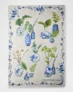 Image 2 of 3: Designers Guild Kawana Linen Throw, 51" x 75"