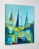 Image 3 of 3: RFA Fine Art "Come Sail Away" Hand-Embellished Giclee by Kate Baldock