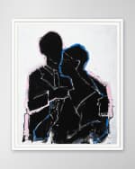 Image 1 of 3: RFA Fine Art "Couple 2" Hand-Embellished Giclee by Robert Robinson