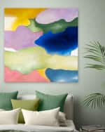 Image 2 of 3: RFA Fine Art "Color Cloud 3" Hand-Embellished Giclee by H. Scott