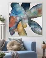 Image 2 of 3: RFA Fine Art "Water Under Fire" Hand-Embellished Giclee by H. Scott