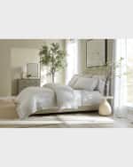 Image 3 of 4: Sferra Carlotta King Duvet