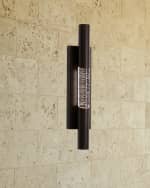 Image 1 of 2: Allegri Crystal by Kalco Lighting Retmo Esterno 22" Outdoor LED Wall Sconce