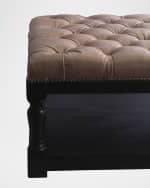 Image 3 of 3: Peninsula Home Collection Kyle Cocktail Ottoman