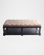 Image 1 of 3: Peninsula Home Collection Kyle Cocktail Ottoman