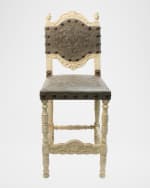 Image 2 of 4: Peninsula Home Collection Del Rey 30" Bar Stool