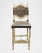 Image 2 of 4: Peninsula Home Collection Del Rey 25" Counter Stool
