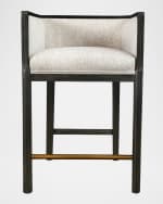 Image 2 of 5: Peninsula Home Collection Harris 25" Counter Stool
