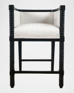 Image 2 of 4: Peninsula Home Collection Morrison 25" Counter Stool
