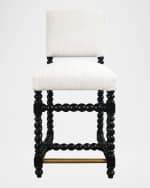 Image 2 of 4: Peninsula Home Collection Cordoba 25" Counter Stool