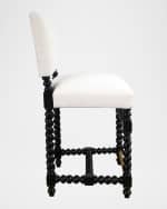 Image 3 of 4: Peninsula Home Collection Cordoba 25" Counter Stool