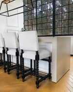 Image 4 of 4: Peninsula Home Collection Cordoba 25" Counter Stool