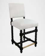 Image 1 of 4: Peninsula Home Collection Cordoba 25" Counter Stool