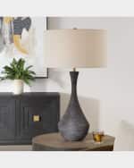 Image 2 of 6: The Uttermost Co Helston 34" Table Lamp
