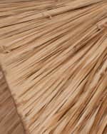 Image 5 of 6: The Uttermost Co Bend 29" Raffia Pendant