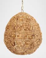 Image 3 of 6: The Uttermost Co Kauri 18" Beaded Pendant