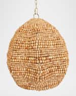 Image 4 of 6: The Uttermost Co Kauri 18" Beaded Pendant