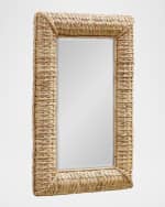 Image 3 of 4: The Uttermost Co Twisted Seagrass 36" Wall Mirror