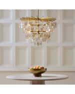 Image 2 of 6: Arteriors Jacqueline 32" 8-Light Chandelier