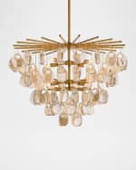 Image 3 of 6: Arteriors Jacqueline 32" 8-Light Chandelier