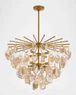 Image 1 of 6: Arteriors Jacqueline 32" 8-Light Chandelier