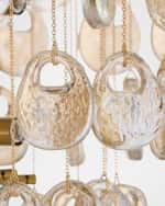 Image 5 of 6: Arteriors Jacqueline 32" 8-Light Chandelier
